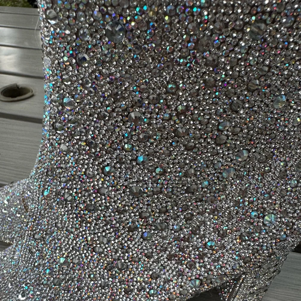 Betsey Johnson Sparkly Boots – Size 9 - Picture 12 of 13